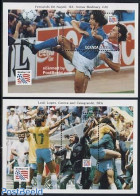 Uganda 1993 World Cup Football 2 S/s, Mint NH, Sport - Football - Other & Unclassified