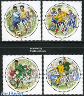 Vanuatu 2002 Football 4v, Mint NH, Sport - Football - Vanuatu (1980-...)
