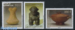 French Polynesia 2011 Heiva, Sculptures 3v, Mint NH, Art - Sculpture - Unused Stamps
