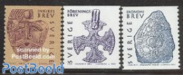 Sweden 2002 Archaeology, World Heritage 3v, Mint NH, History - Archaeology - Nuevos