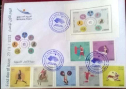 Syrie , Syrien , Syria 2023  China Asian Games  , FDC MNH** - Syrie