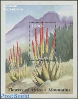 Tanzania 1999 Aloe Petricola S/s, Mint NH, Nature - Flowers & Plants - Tanzania (1964-...)