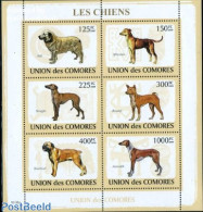 Comoros 2009 Dogs 6v M/s, Mint NH, Nature - Dogs - Comoren (1975-...)