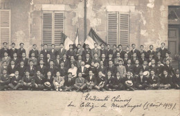 FRANCE MONTARGIS - Carte-Photo Des Etudiants Chinois Du Collège Le 5 Août 1919 - Montargis