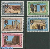Jordan 1982 Jerash 5v, Mint NH, History - Archaeology - Archeologia
