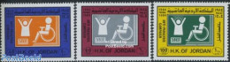 Jordan 1984 Stop Polio 3v, Mint NH, Health - Health - Giordania