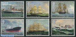 Great Britain 2013 Commercial Fleet 6v, Mint NH, Transport - Ships And Boats - Ungebraucht