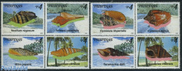 Philippines 1998 Shells 8v (2x[+] Or 2x[:::]), Mint NH, Nature - Shells & Crustaceans - Vie Marine