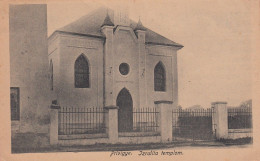 OLD POSTCARD - JUDAICA - JEWISH - SYNAGOGUE - SLOVAKIA - PRIVIGYE - PRIEVIDZA - PRIWITZ - Judaika