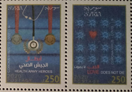 Syria, Syrie, Syrien ,2020 Corona Virus (Covid-19)site As Photo, Very Rare Only 5000 Set Issued MNH ** - Nuovi