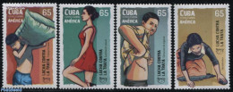 Cuba 2015 UPAEP, Stop Human Trafficking 4v, Mint NH, U.P.A.E. - Ongebruikt
