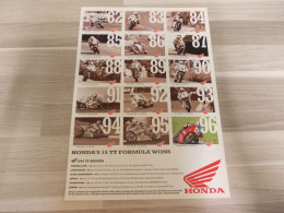 Reclame Advertentie Uit Oud Tijdschrift 1996 - Honda Moto - Werbung