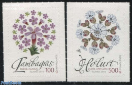 Iceland 2016 Wild Vegetation 2v S-a, Mint NH, Nature - Flowers & Plants - Unused Stamps