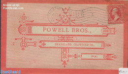 United States Of America 1903 Envelope From Crawford, Postal History - Briefe U. Dokumente