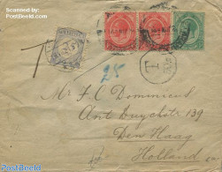 South Africa 1921 Envelope From South African Republic To Den Haag, Postal History - Storia Postale