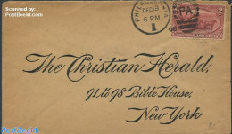 United States Of America 1898 Envelope To New York, Postal History - Brieven En Documenten