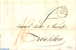 Switzerland 1856 Folding Invoice  From Windisch To Wohlen, Postal History - Covers & Documents