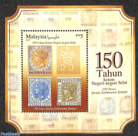 Malaysia 2017 150 Years Straits Settlements Stamps S/s, Mint NH, Stamps On Stamps - Briefmarken Auf Briefmarken