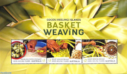 Cocos Islands 2018 Basket Weaving S/s, Mint NH, Art - Handicrafts - Isole Cocos (Keeling)