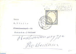 Germany, Federal Republic 1956 Letter To Rotterdam, Postal History - Covers & Documents