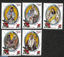 New Zealand 2018 Christmas 5v, Mint NH, Religion - Christmas - Unused Stamps