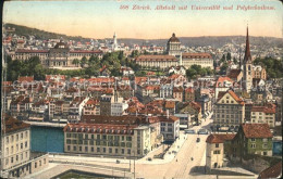 11778956 Zuerich Altstadt Mit Universitaet Und Polytechnikum Zuerich - Altri & Non Classificati