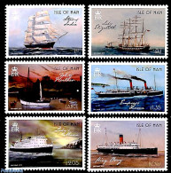 Isle Of Man 2019 Maritime History 6v, Mint NH, Transport - Ships And Boats - Boten