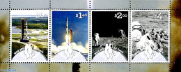 Niue 2019 Moonlanding S/s, Mint NH, Transport - Space Exploration - Niue