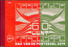 Netherlands 2019 Stamp Day, Prestige Booklet No. 85, Mint NH, Stamp Booklets - Stamp Day - Stamps On Stamps - Ongebruikt