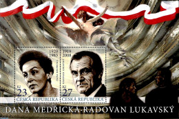 Czech Republic 2019 Dana Medricka, Radovan Lukavsky S/s, Mint NH, Performance Art - Theatre - Other & Unclassified