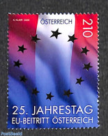 Austria 2020 25 Years EU Membership 1v, Mint NH, History - Europa Hang-on Issues - Nuovi