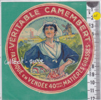 C1335 FROMAGE CAMEMBERT MOULIN A VENT CHATEAU D'OLONNE VENDEE MOULIN A VENT - Kaas