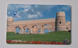 OMAN Nice Chip Phonecard___fort - Al Mwaleh Roundabout - Oman