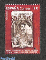 Spain 2021 Pedro Fedez De Castro Andrade 1v, Mint NH - Ungebraucht