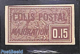 France 1918 0.15, Colis Postal, Stamp Out Of Set, Unused (hinged) - Ungebraucht