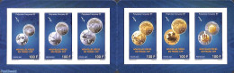 French Polynesia 2022 New Coins 6v S-a In Booklet, Mint NH, Various - Stamp Booklets - Money On Stamps - Ongebruikt