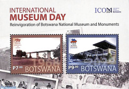Botswana 2022 Int. Museum Day S/s, Mint NH, Art - Museums - Museums