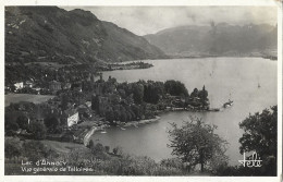 73   Lac D' Annecy  -  Vue Generale De Talloires - Annecy