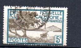 NOUVELLE CALEDONIE - NEW CALEDONIA - 5 Cents - 1928 - BAIE DE LA POINTE DES PALETUVIERS - Oblitéré - Used - - Oblitérés