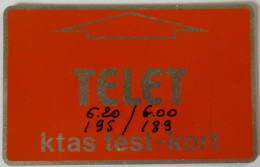 DENMARK - L&G - 1st TEST - TELET - MINT - RARE - Denmark