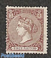Spain 1866 19CS Brown, Signed, Unused (hinged) - Unused Stamps