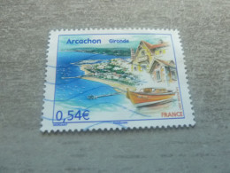 Arcachon (Gironde) - Le Bassin, Villa, Bateau - 0.54 € - Yt 4057 - Multicolore- Oblitéré - Année 2007 - - Gebraucht