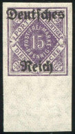 Deutsches Reich, 1920, 54 U, Ungebraucht - Servizio