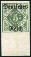 Deutsches Reich, 1920, 52 U, Ungebraucht - Dienstmarken