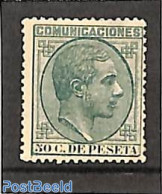 Spain 1878 50c, Stamp Out Of Set, Unused (hinged) - Ongebruikt