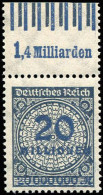 Deutsches Reich, 1923, 319 Wb W OR, Postfrisch - Andere & Zonder Classificatie