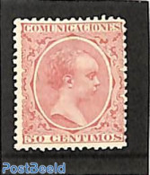 Spain 1889 50c, Stamp Out Of Set, Unused (hinged) - Neufs