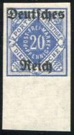Deutsches Reich, 1920, 55 XU, Postfrisch - Dienstmarken