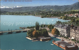 11778596 Zuerich Bauschaenzli Und Quaibruecke Zuerichsee Zuerich - Autres & Non Classés