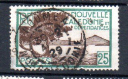 NOUVELLE CALEDONIE - NEW CALEDONIA - 25 Cents - 1928 - BAIE DE LA POINTE DES PALETUVIERS - Oblitéré - Used - - Oblitérés